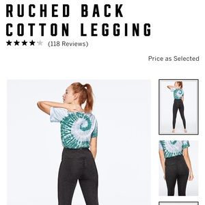 BRAND NEW high waisted black PINK VS leggings